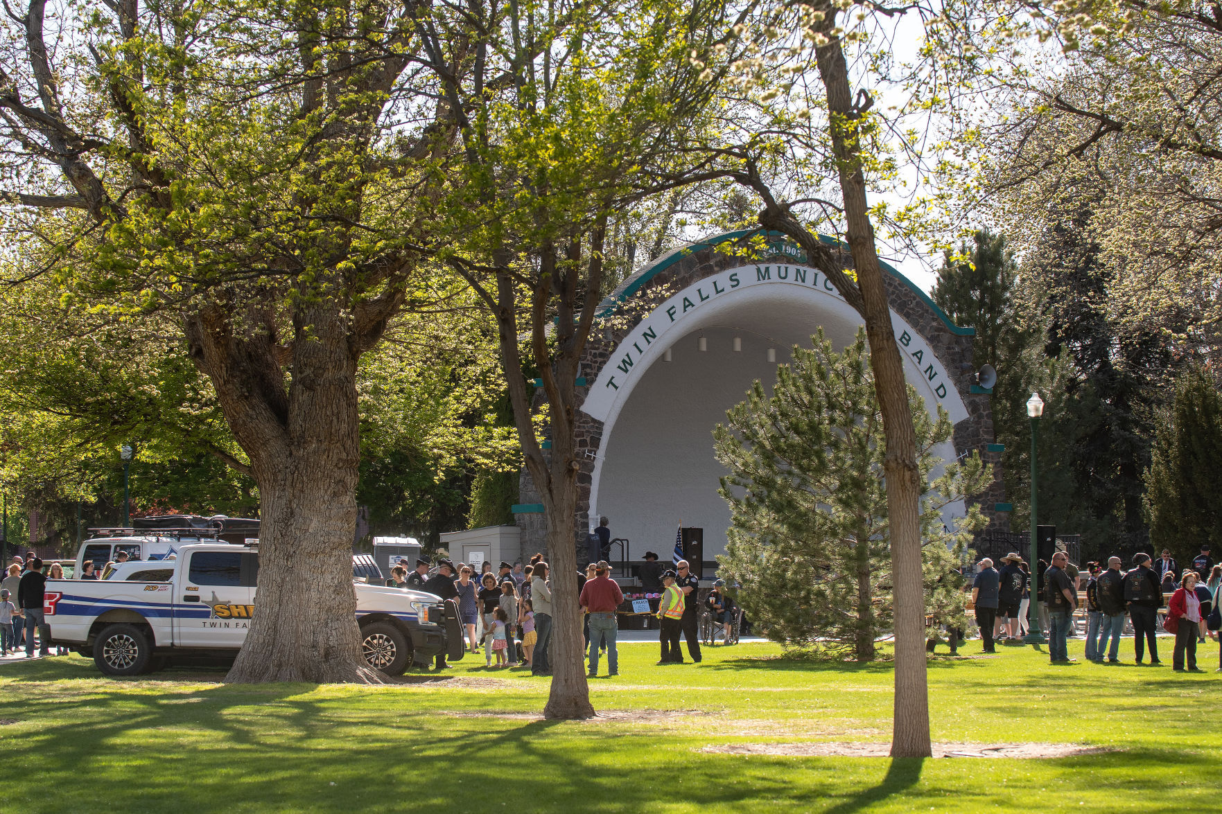 Back the Blue event held in Twin Falls